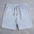 Men's Shorts Cotton Drawstring Elastic Waistband