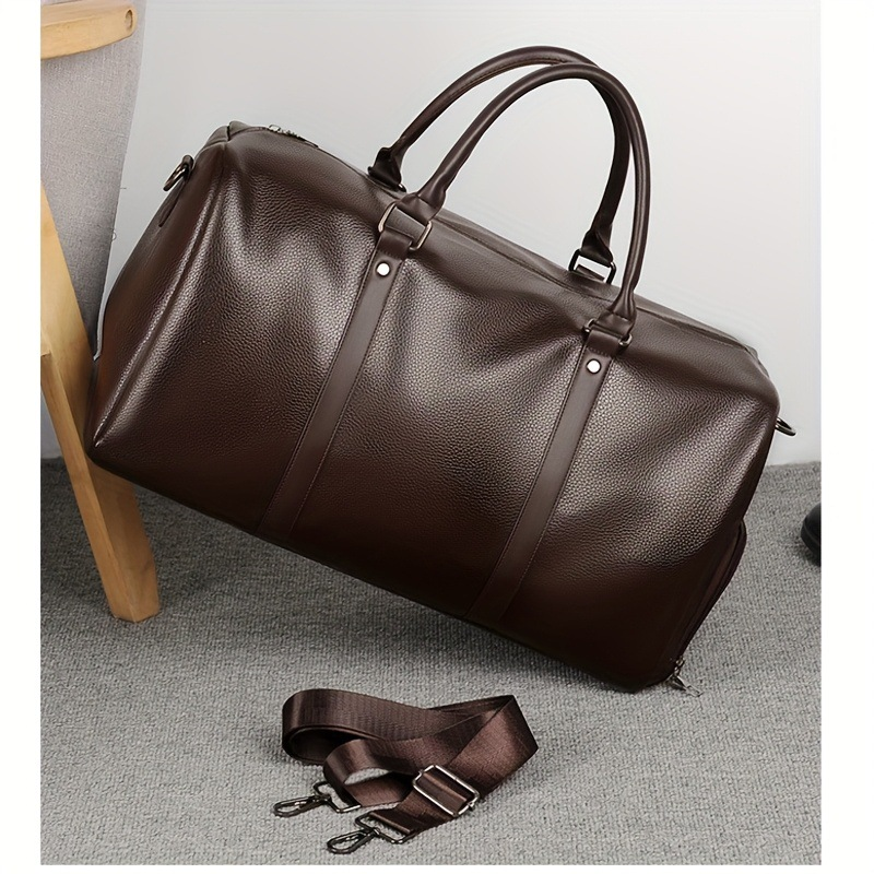 Bag Duffle Weekend Zip Detachable Shoulder Strap