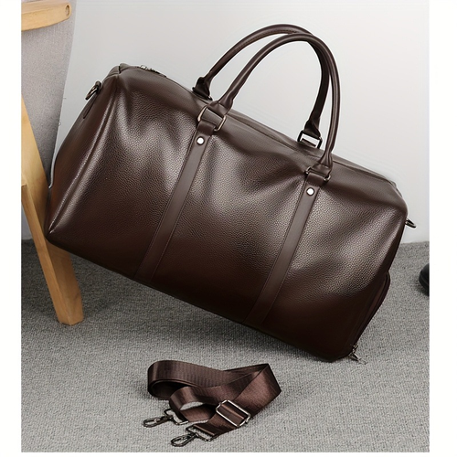Bag Duffle Weekend Zip Detachable Shoulder Strap